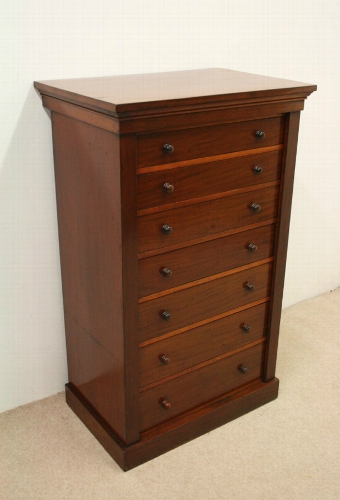 Victorian Mahogany Wellington Chest