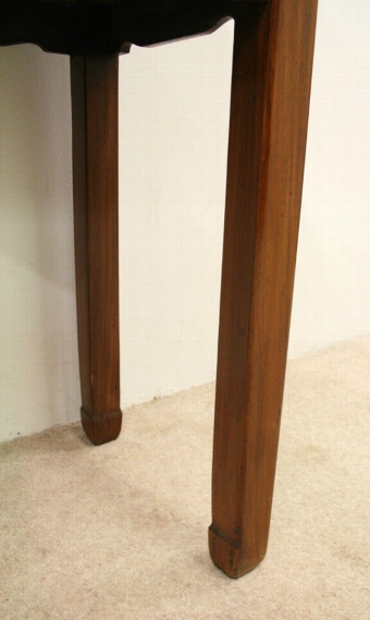 Antique Chinese Rosewood Two Tier Stand