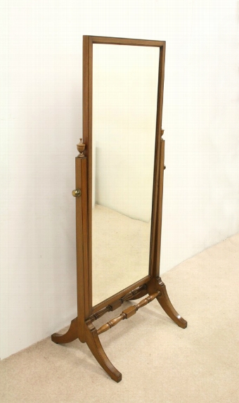 Mahogany Cheval Mirror