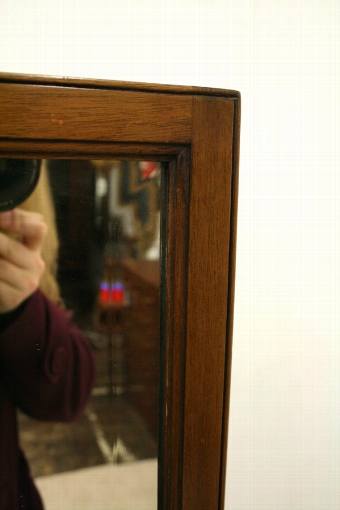 Antique Mahogany Cheval Mirror