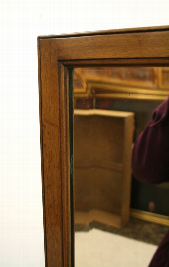 Antique Mahogany Cheval Mirror