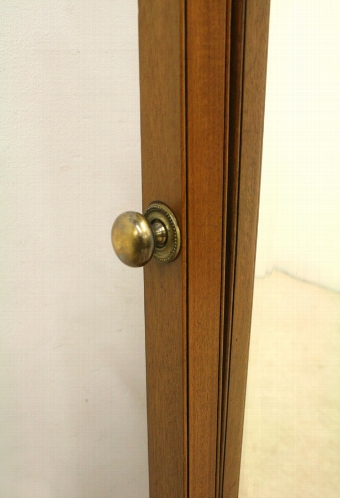 Antique Mahogany Cheval Mirror
