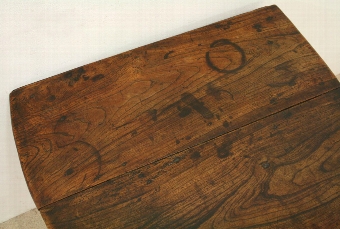 Antique George III Oak Cricket Style Table