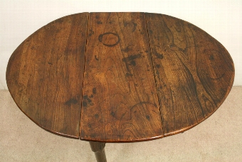 Antique George III Oak Cricket Style Table
