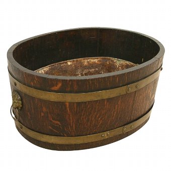 Oak Jardinière/Wine Cooler