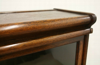 Antique Globe Wernicke Style Oak Sectional/Stacker Bookcase