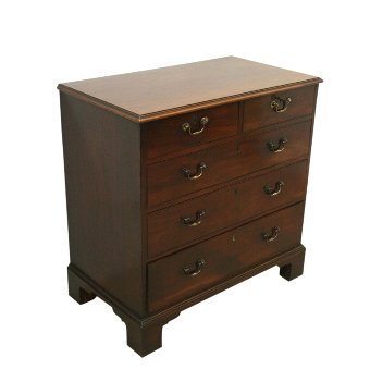 George III Neat Sized Mahogany Chest of Drawers