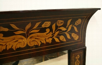 Antique Dutch Marquetry Pier/Wall Mirror