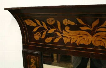 Antique Dutch Marquetry Pier/Wall Mirror