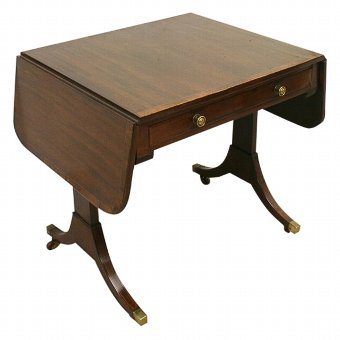 Regency Mahogany Sofa Table