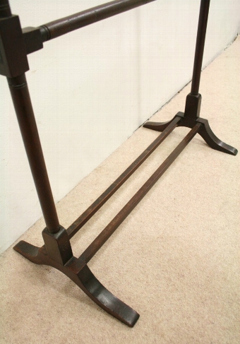 Antique George IV Mahogany Towel Rail