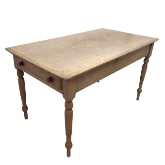 Victorian Yellow Pine Kitchen Table