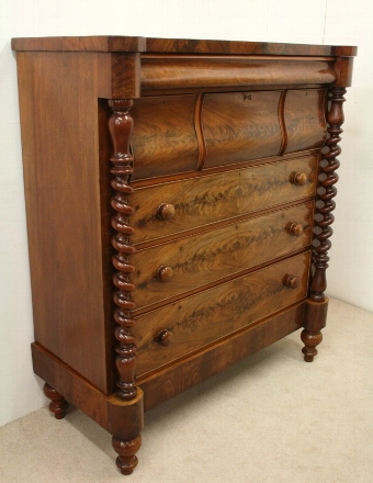 Scottish Column Chest of Drawers