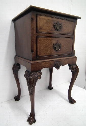 George II Style Walnut Side Table