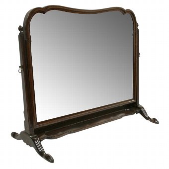 Whytock & Reid Mahogany Toilet Mirror