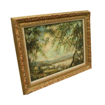 Oil on Board by John Guthrie Spence Smith
