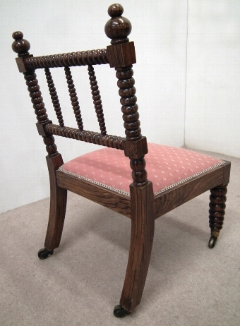 Antique George IV Scrumbled Bobbin Chair