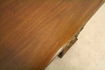 Antique George III Style Mahogany Kneehole Desk