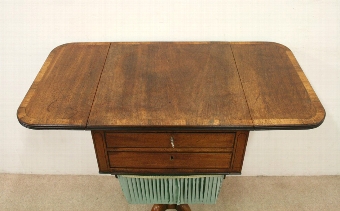 Antique Regency Mahogany Work Table