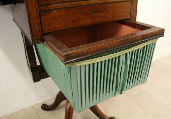 Antique Regency Mahogany Work Table