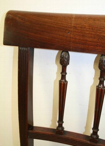 Antique Pair of Scottish Regency Mahogany Dining Chairs