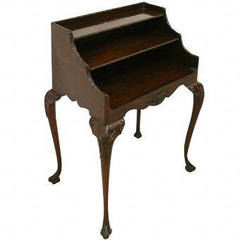 Mahogany Waterfall Side Cabinet/Side Table