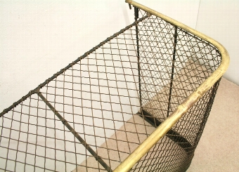 Antique Victorian Iron Nursery Fender