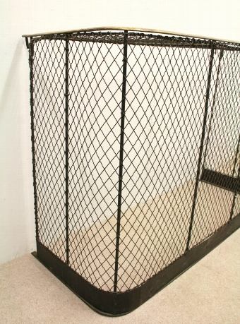 Antique Victorian Iron Nursery Fender