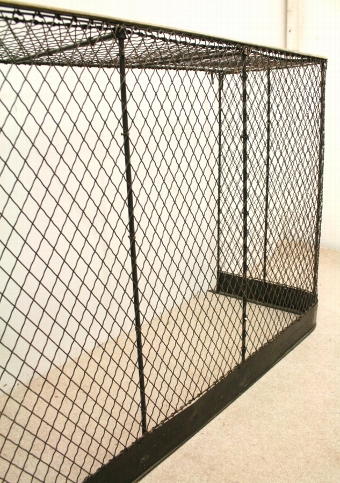 Antique Victorian Iron Nursery Fender