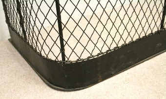 Antique Victorian Iron Nursery Fender