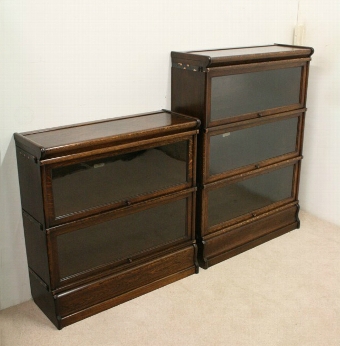 Pair of Globe Wernicke Sectional Bookcases