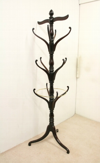 Late Georgian Mahogany Hall Stand/Coat Stand