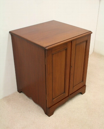 Mid Victorian Mahogany Two Door Cabinet