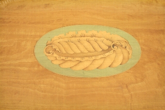 Antique Oval Satinwood Tray