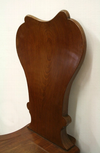 Antique Pair of Scottish Georgian Mahogany Hall Chairs