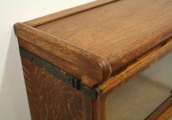 Antique Globe Wernicke Oak Sectional/Stacker Bookcase