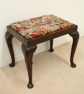 George I Style Mahogany Stool