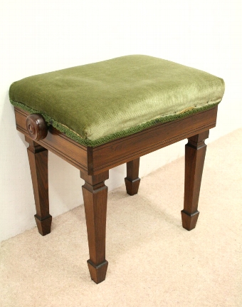 Rosewood Adjustable Piano Stool