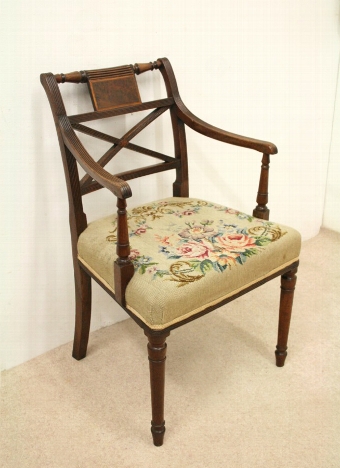 Regency Mahogany Armchair