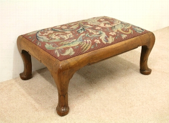 Whytock & Reid Walnut Stool