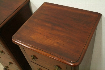 Antique Pair of Victorian Tall Chests/Bedside Lockers