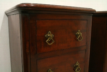 Antique Pair of Victorian Tall Chests/Bedside Lockers
