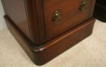 Antique Pair of Victorian Tall Chests/Bedside Lockers