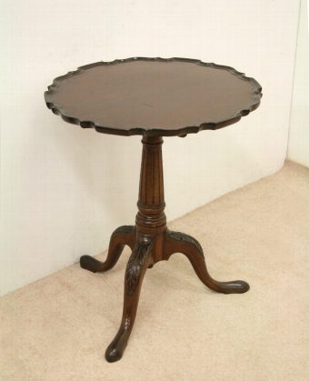 George II Style Mahogany Snap Top Occasional Table