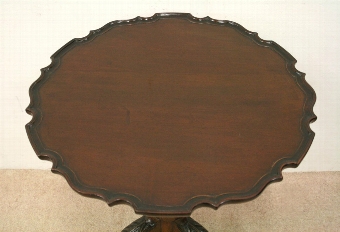 Antique George II Style Mahogany Snap Top Occasional Table