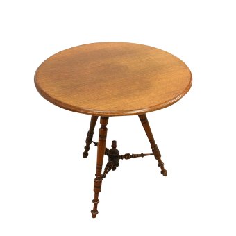 Arts & Crafts Circular Occasional Table