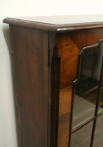 Antique Early Georgian Style Rare Yew Bookcase