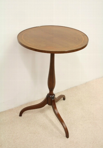 Sheraton Revival Mahogany Occasional Table/Wine Table