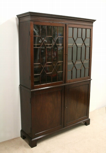 George III Neat Sized Cabinet Bookcase