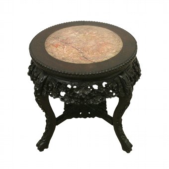 Chinese Rosewood Plant Stand